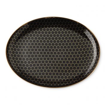 Honeycomb Oval Platter