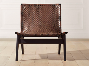 Morada Leather Weave Chair