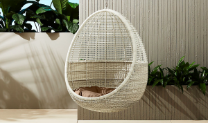 Pod Hanging Chair with Cushion